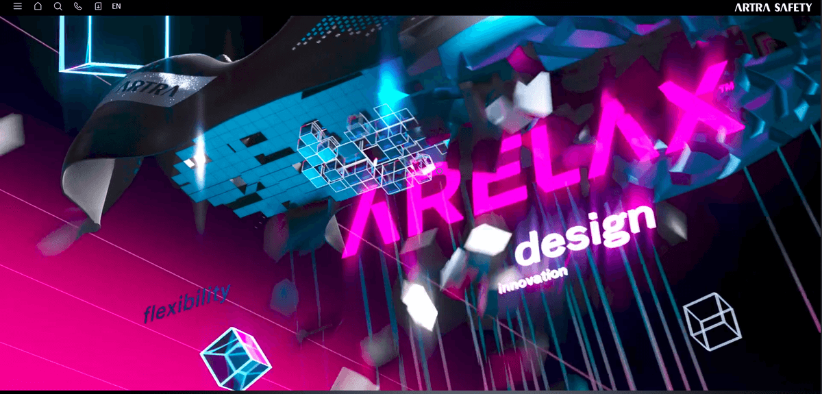 Arelax website